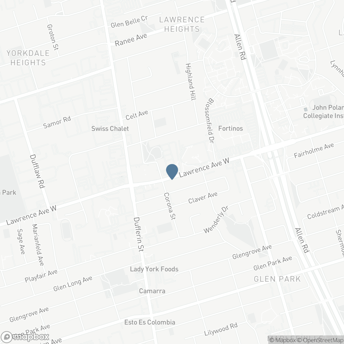 129 - 760 LAWRENCE AVENUE W, Toronto, Ontario M6A 3E7